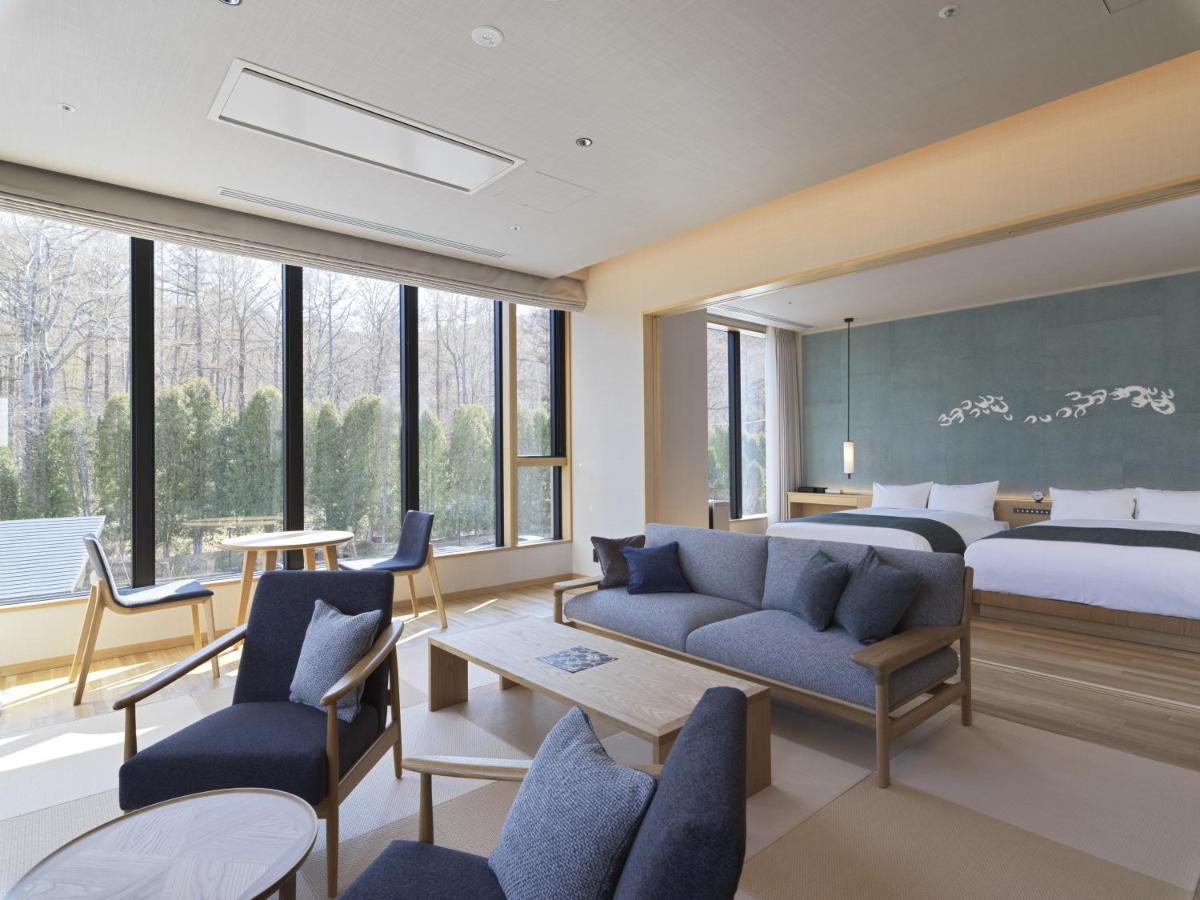Lake Toya Tsuruga Resort Hikarinouta Toyako Exteriör bild