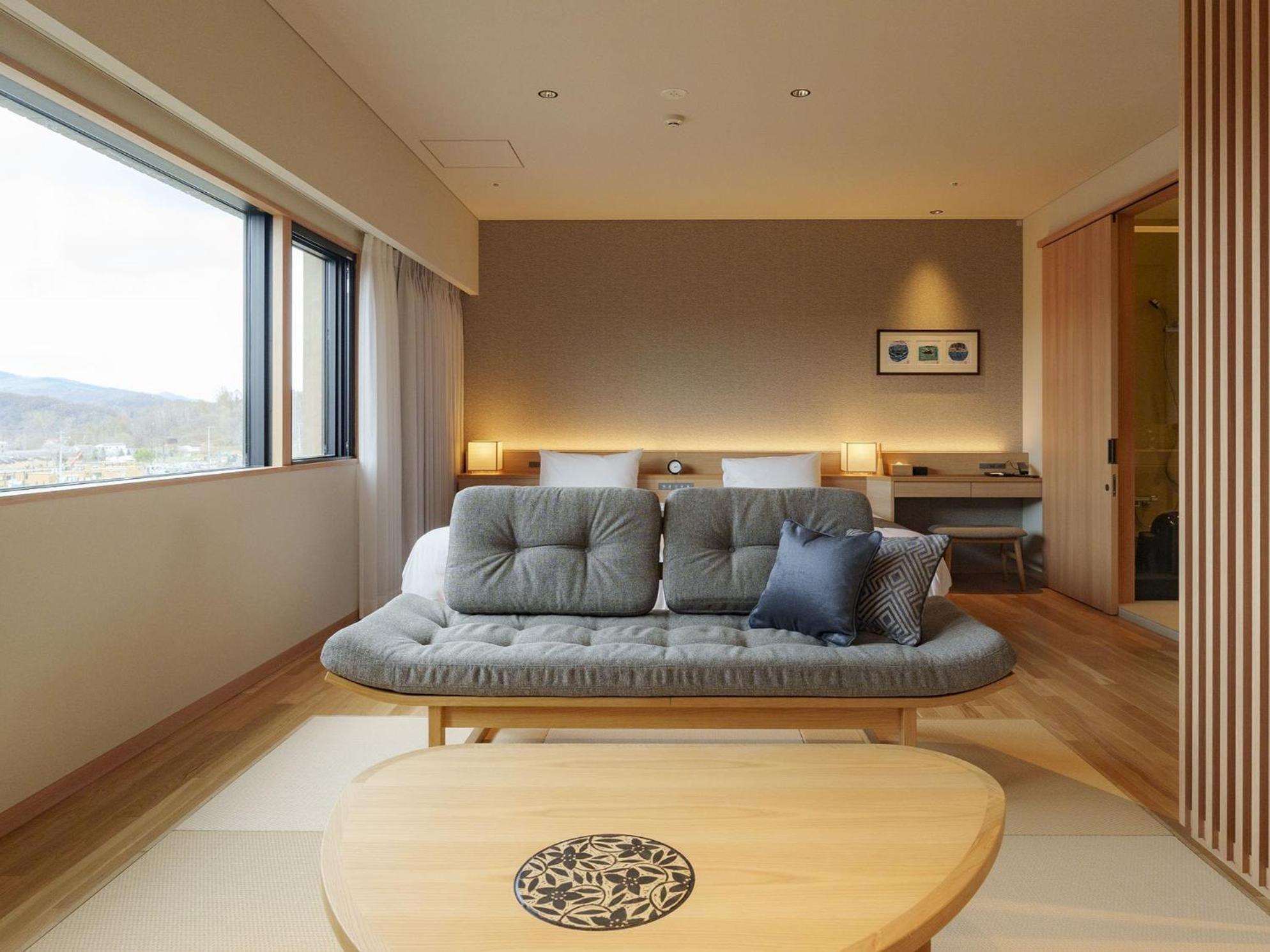 Lake Toya Tsuruga Resort Hikarinouta Toyako Exteriör bild