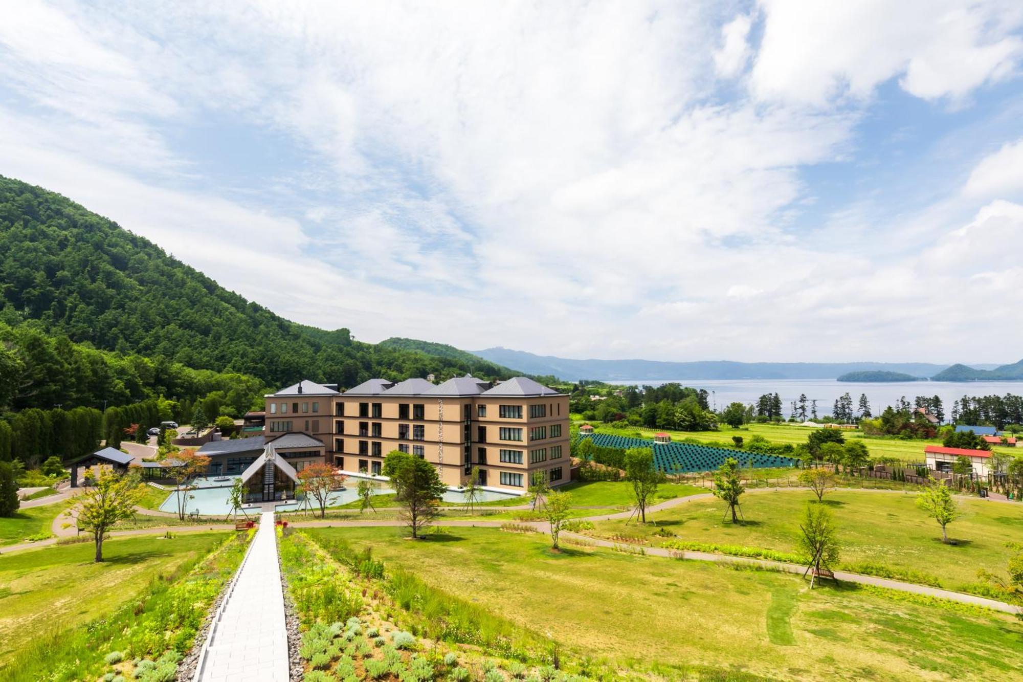 Lake Toya Tsuruga Resort Hikarinouta Toyako Exteriör bild
